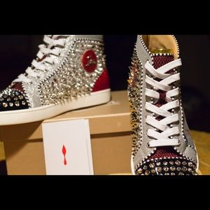 Christian Louboutin Sneakers (red bottoms)